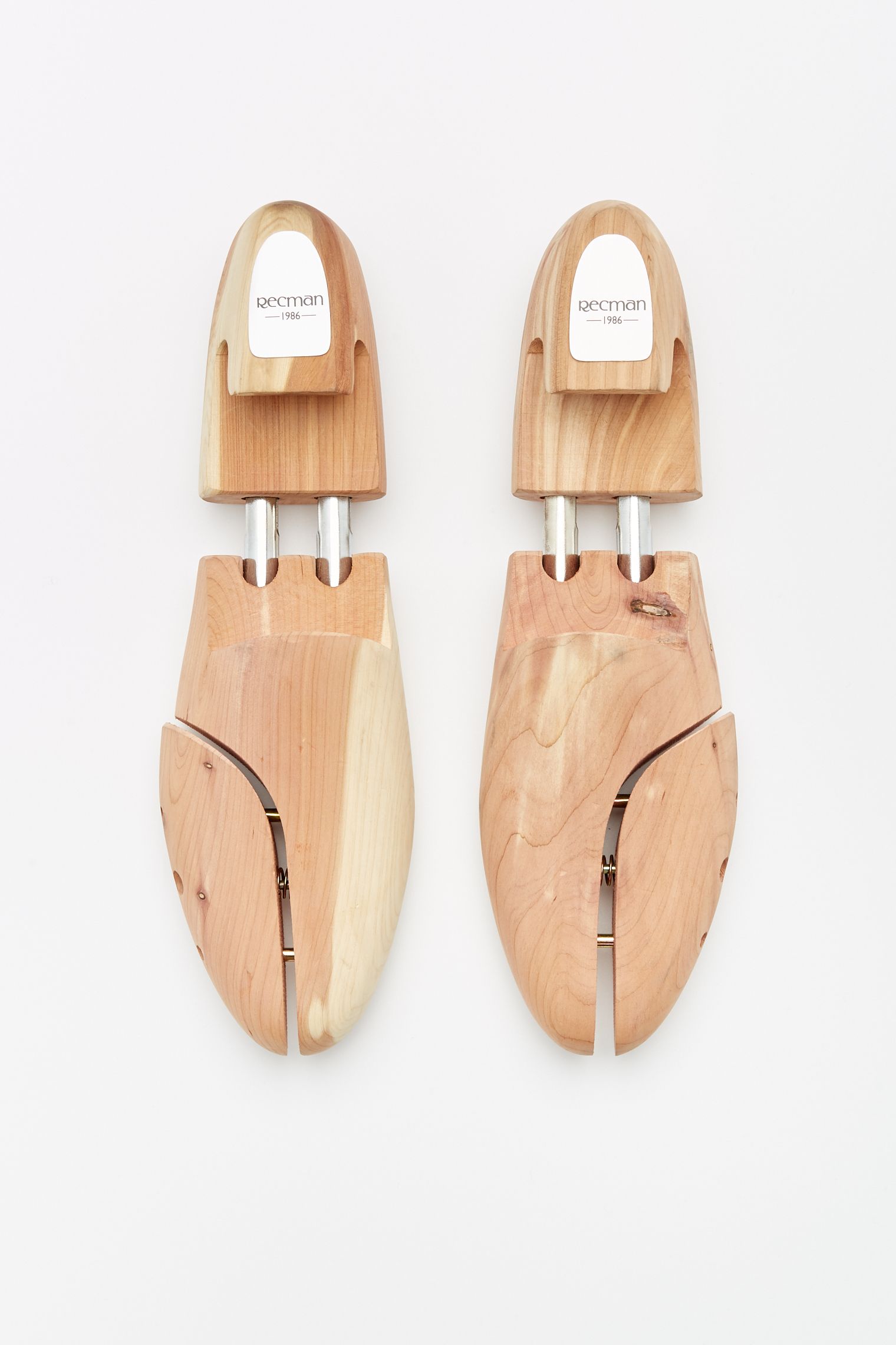 drewniane prawidła do butów marki recman