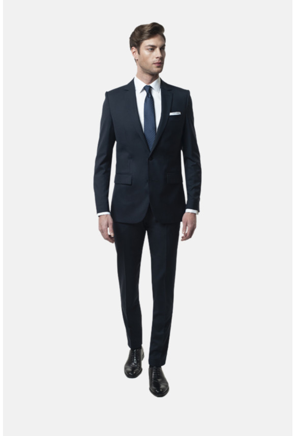 GARNITUR WINONA 315/A GRANATOWY SLIM FIT