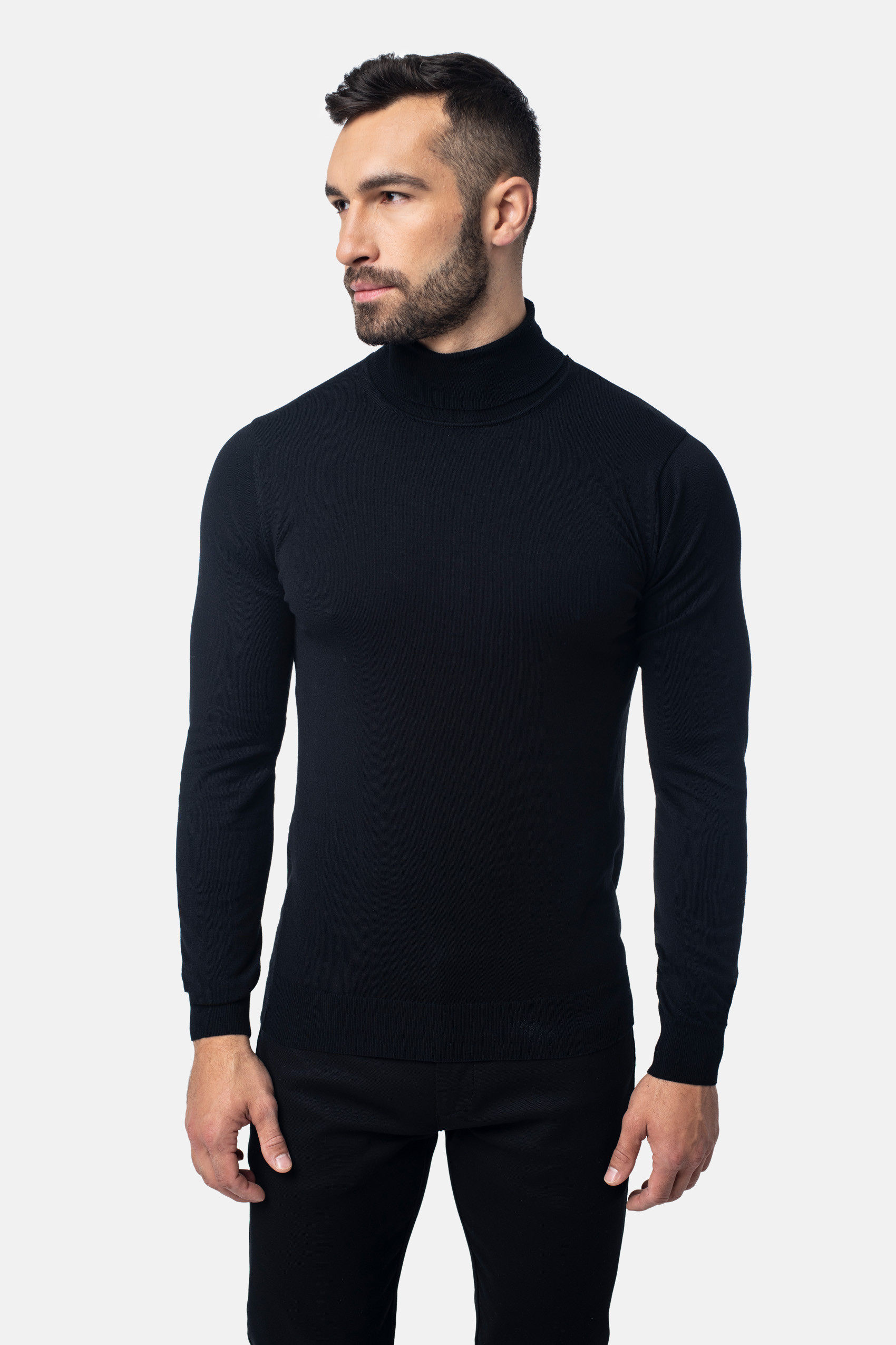 SWETER DENTON GOLF CZARNY