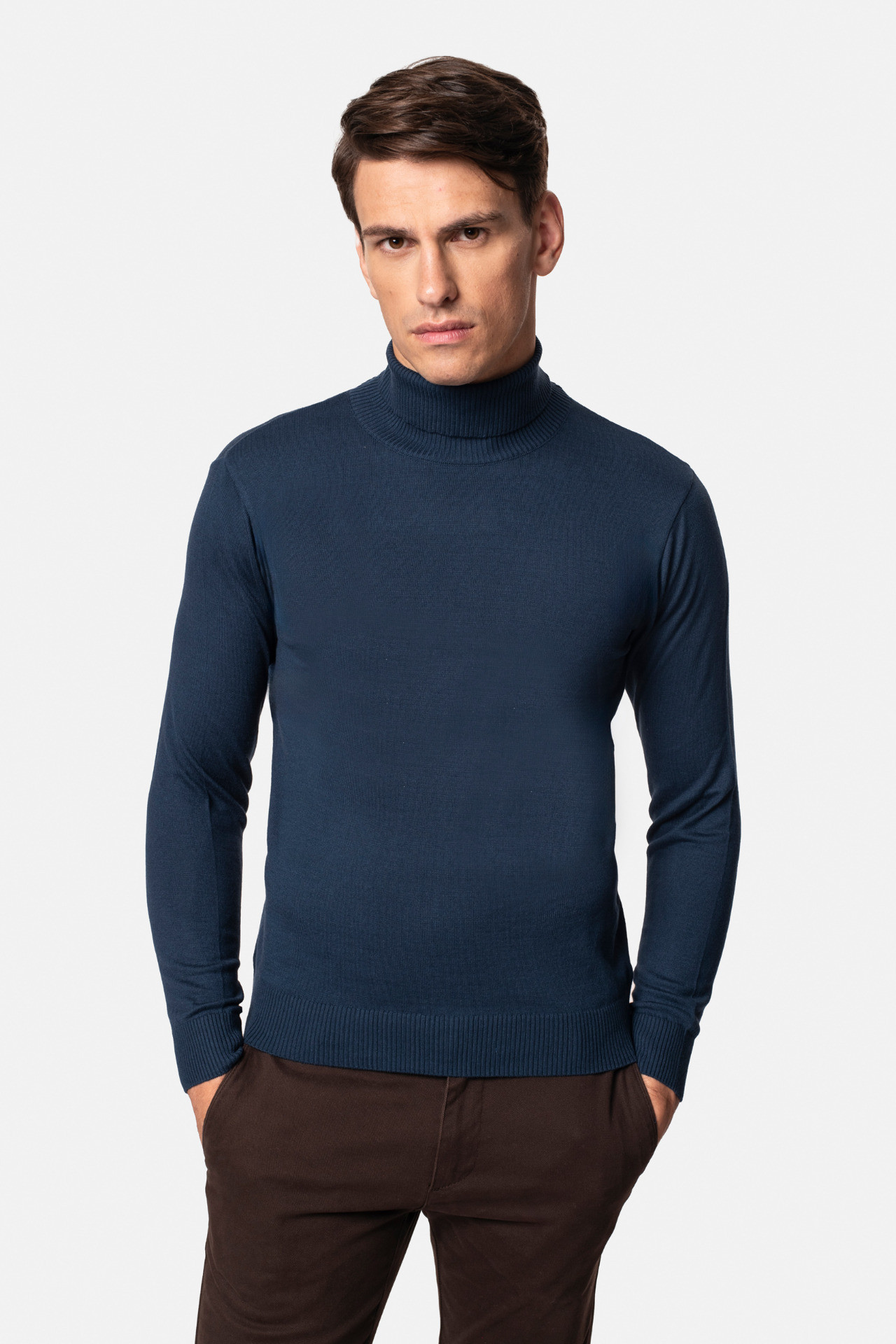 SWETER GROTTON GOLF NIEBIESKI