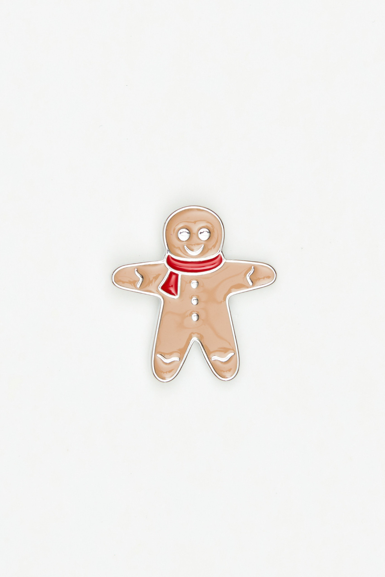 PINS XMAS COOKIE 3 BEŻOWY